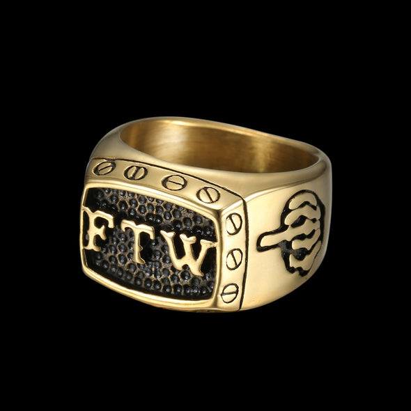 GOLDEN F THE WORLD RING