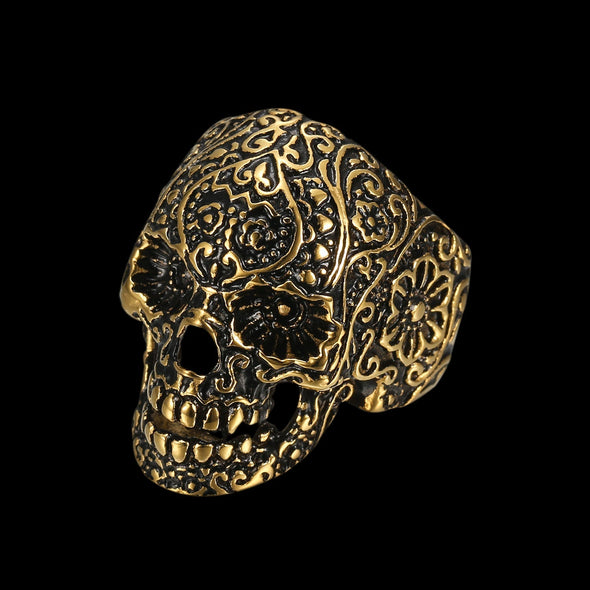 CALAVERA SKULL RING