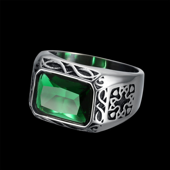 GREEN GEM RING