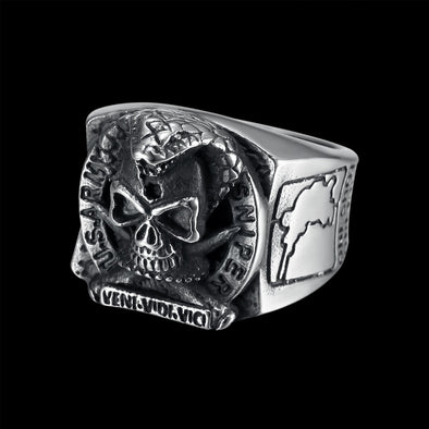 US ARMY SNIPER SKULL RING