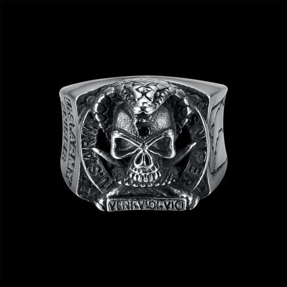 US ARMY SNIPER SKULL RING