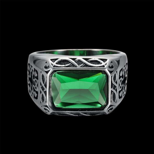 GREEN GEM RING