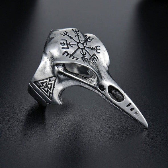 Crow Skull Rings