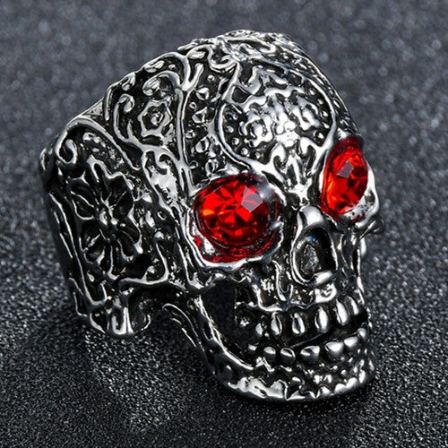 Crow Skull Rings