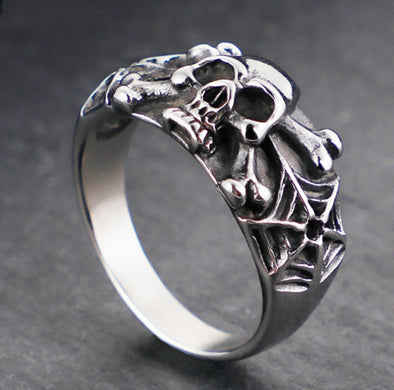 Rock Skeleton Men Ring