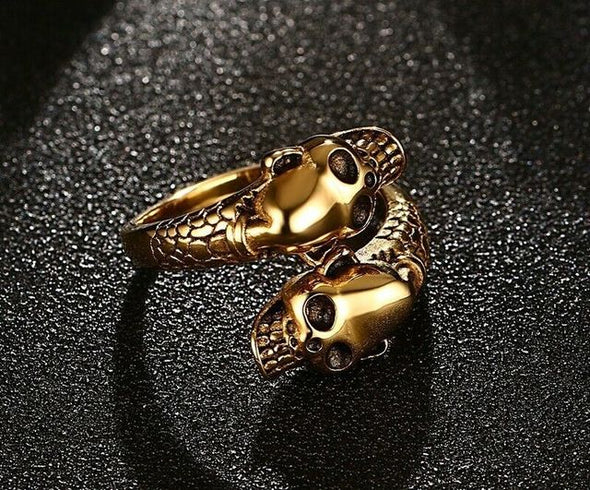 Double Skull Rings