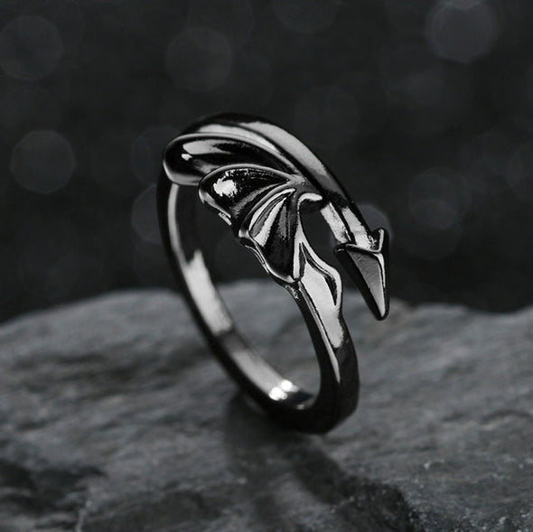 Crow Skull Rings