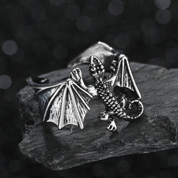 Crow Skull Rings