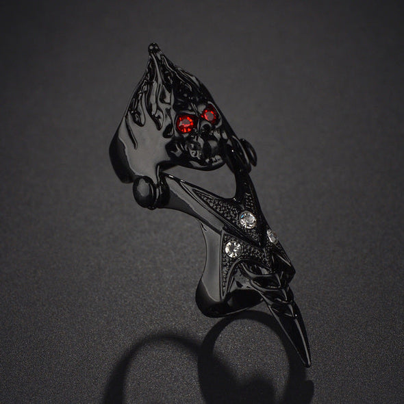 Crow Skull Rings