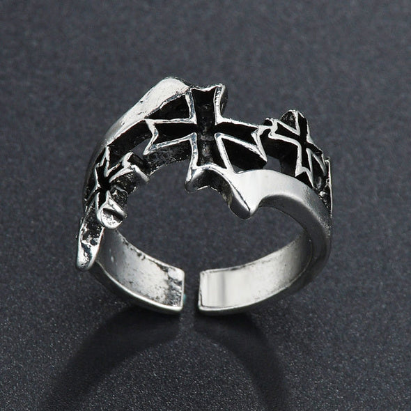 Crow Skull Rings