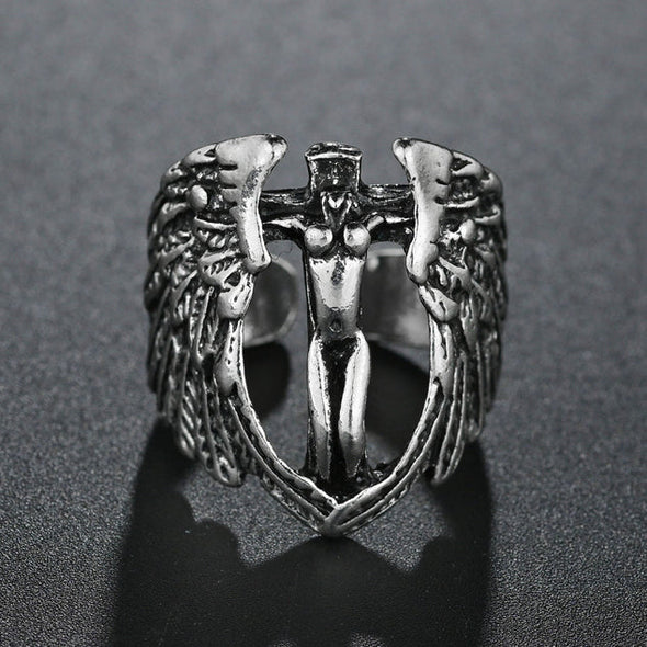 Crow Skull Rings