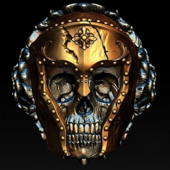 Skull Cool Mask Ring