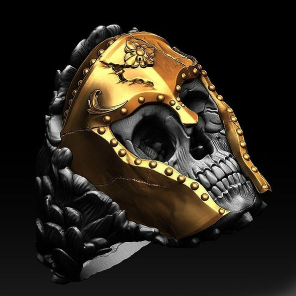 Skull Cool Mask Ring