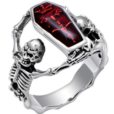 Vampire Skull Ring