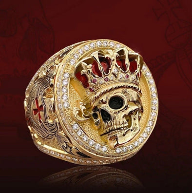 Crown Skull Ring