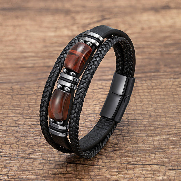 Braided Leather Bracelet