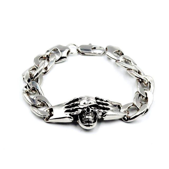 Skull Charm Bracelet